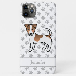 Bruine Jack Russell Terrier-hond met gladde vacht Case-Mate iPhone Case