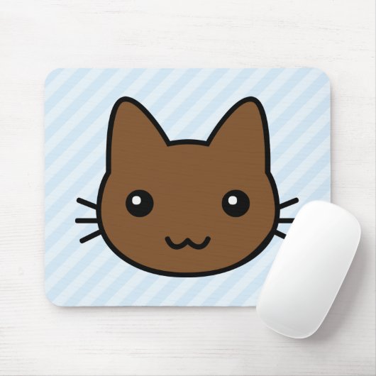 bruine kat muismat (Met muis)