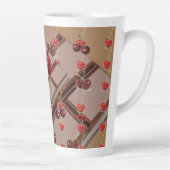 Bruine kersen Chocolade Latte Mok (Rechts)