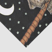  bruine Ketting met halve maan moonsteraar Tissuepapier (Detail)