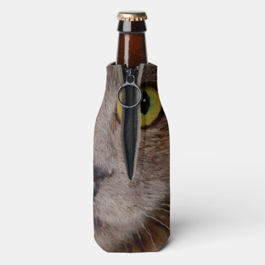 Bruine keukenoliefilter, flessenkoeler flesjeskoeler (Fles Achterkant)