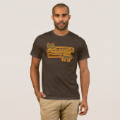 Bruine kippenbruine cow t-shirt (Voorkant volledig)