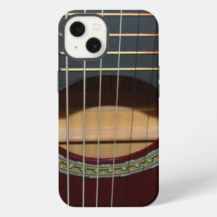 Bruine klassieke gitaar iPhone 13 hoesje