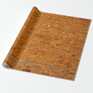 Bruine kleiwandbekleding cadeaupapier