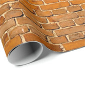 Bruine kleiwandbekleding cadeaupapier (Rol Hoek)
