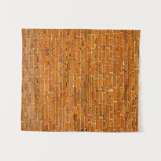 Bruine kleiwandbekleding wandkleed (Voorkant (horizontaal))