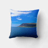 Bruine klif nabij zee kussen (Achterkant)