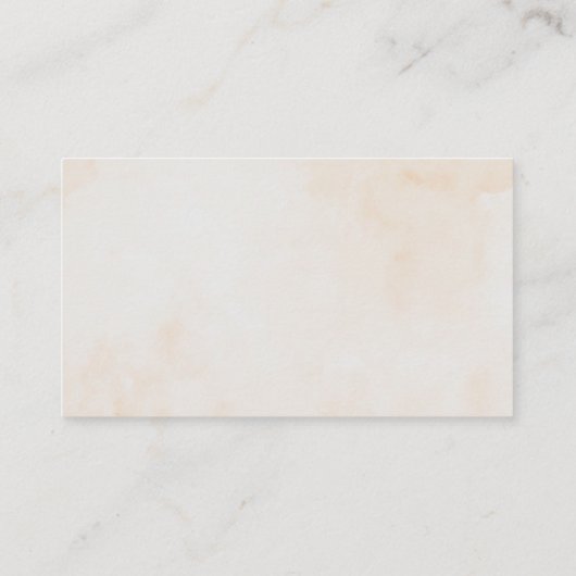 Bruine Knuffel Beer Baby Shower Luier Raffle Informatiekaartje (Achterkant)