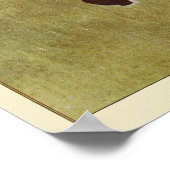  bruine Koe Nestle's Milk Poster (Hoek)