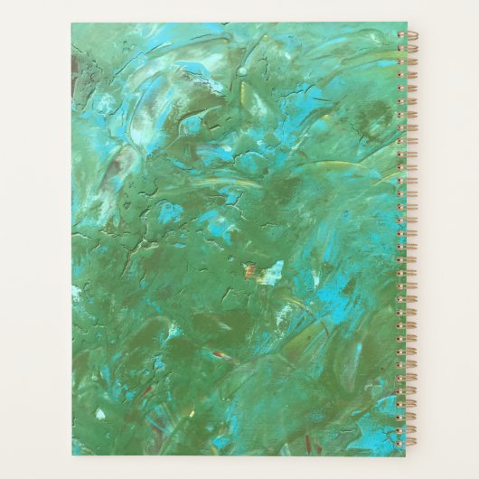 Bruine Koe Planner (Achterkant)