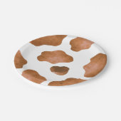 Bruine Koe Spots Party Paper Bord (Gekanteld)
