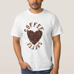 bruine koffie t-shirt
