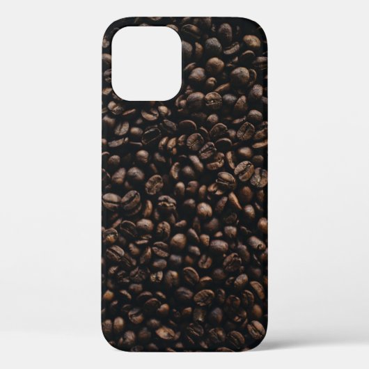 Bruine koffiezaden Case-Mate iPhone case (Achterkant)