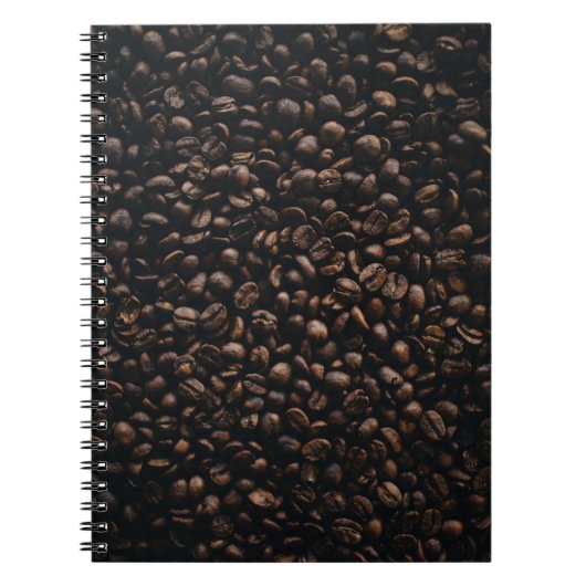 Bruine koffiezaden notitieboek (Voorkant)
