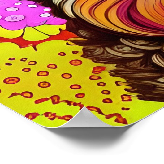 bruine kokko poster (Hoek)