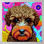 bruine kokko poster (Voorkant)