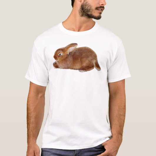 Bruine konijn t-shirt (Voorkant)