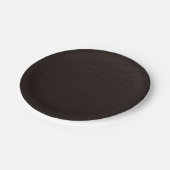 Bruine krokodil huid print papieren bordje (Gekanteld)