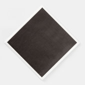 Bruine krokodil huid print servet (Hoek)