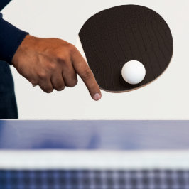 Bruine Krokodillenleerprint Tafeltennisbatje
