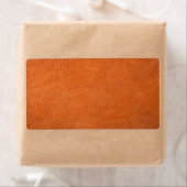 Bruine lederen textuur voor achtergrond etiket (Insitu)