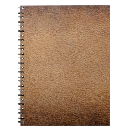 Bruine leertextuur: achtergrond close-up notitieboek (Voorkant)
