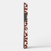 Bruine leopard Print Skin Case-Mate iPhone Case (Achterkant / Rechts)