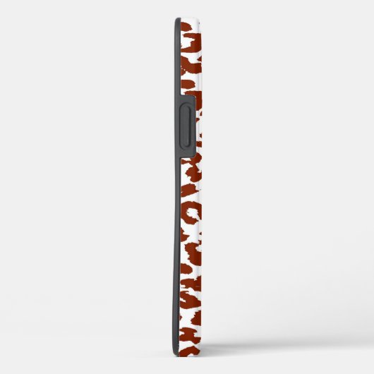 Bruine leopard Print Skin Case-Mate iPhone Case (Achterkant / Rechts)