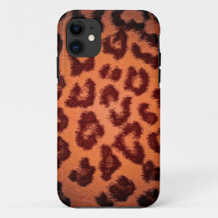 Bruine leopard Print Skin Case-Mate iPhone Case