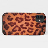 Bruine leopard Print Skin Case-Mate iPhone Case (Achterkant (horizontaal))