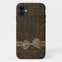 bruine linnen met boeg Case-Mate iPhone case