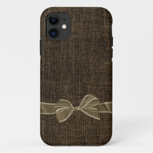 bruine linnen met boeg Case-Mate iPhone case
