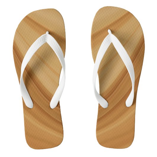Bruine lovers flip flops (Voetbed)