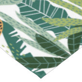 Bruine luipaard in tropische spoelbladeren van oer tafelkleed (Gekanteld)