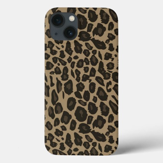 Bruine luipaard Print chique cool Case-Mate iPhone Case (Achterkant)