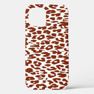 Bruine Luipaardprint Huid Case-Mate iPhone Case