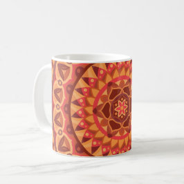 Bruine Mandala Boho Aardse Koffiekop Neutraal Knus Koffiemok