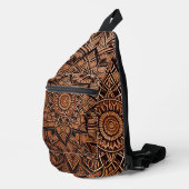 Bruine Mandala   Sling Bag (Rechterhoek)