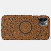 Bruine Mandala Wiel... Case-Mate iPhone Case (Achterkant (horizontaal))