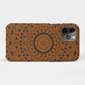 Bruine Mandala Wiel... Case-Mate iPhone Case (Achterkant (horizontaal))