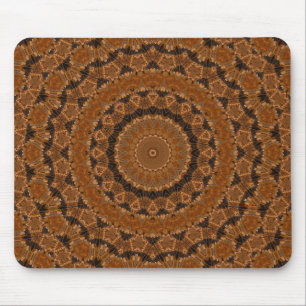 Bruine Mandala Wiel Muismat