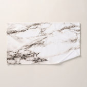 Bruine marmer bad handdoek (Handdoek)