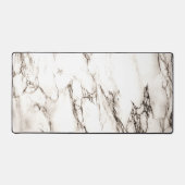 Bruine marmer bureaumat (Voorkant)