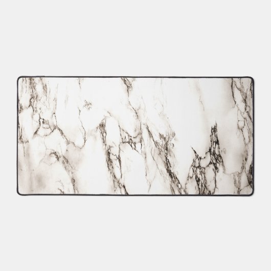 Bruine marmer bureaumat (Voorkant)