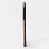 Bruine marmer Gedroogde iPhone 5 Aangepaste Hoesje (Achterkant/links)