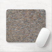 Bruine marmer Swirled Mousepad Muismat (Met muis)