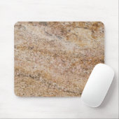 Bruine marmer Swirled Mousepad Muismat (Met muis)