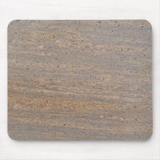 Bruine marmer Swirled Mousepad Muismat (Voorkant)