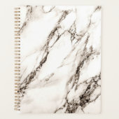 Bruine marmerlook planner (Voorkant)