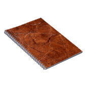 bruine marmertextuur notitieboek (Rechterzijde)